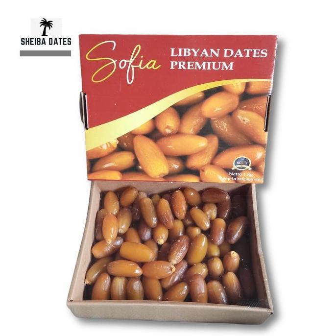 Sofia libyan dates premium 1kg/ kurma sofia libyan/ kurma premium