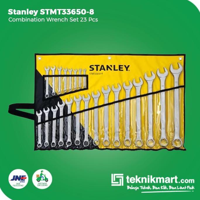 Stanley Combination Wrench Set / Kunci Ring Pas Set 6-32mm 23Pcs STMT33650-8