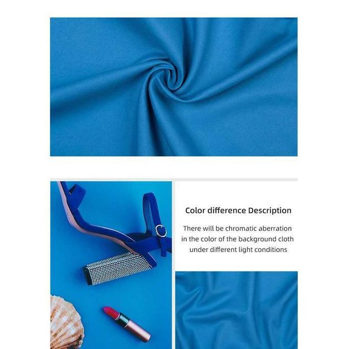 Xxct- [Cod] Kain Backdrop Studio Fotografi Cotton Textile Muslin Cloth Latar Background Polos Warna 