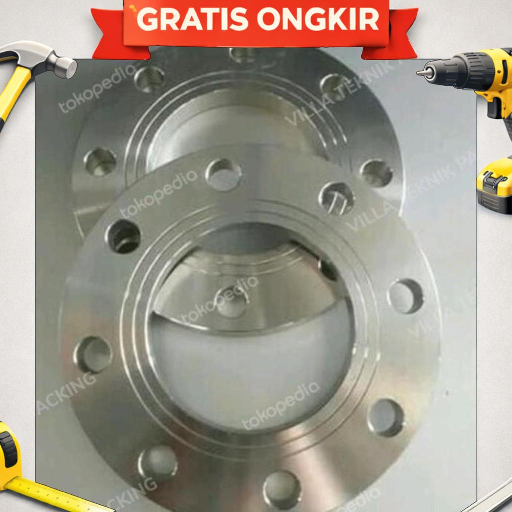 Flange Stainless Ss304 Jis 10K Ukuran 1" Inch / Flange Jis 10K