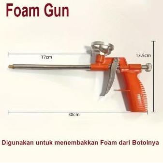 Autopic- Foam Gun Semprotan Utk Pu Foam Styroam Cair Seallent