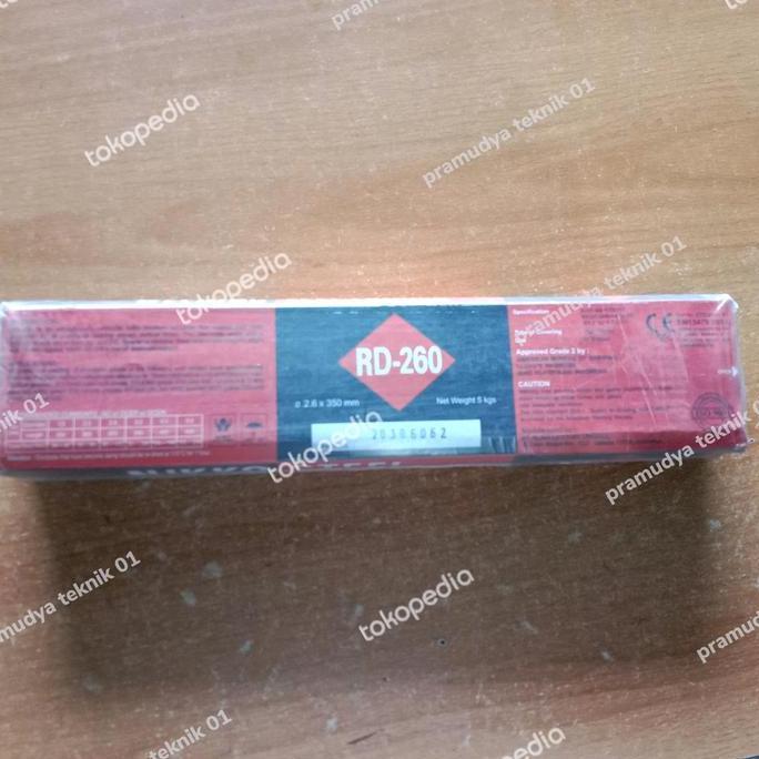 Procing- Kawat Las Nikko Rd 260 2.6Mm (5Kg) / Rd 260 2.6Mm