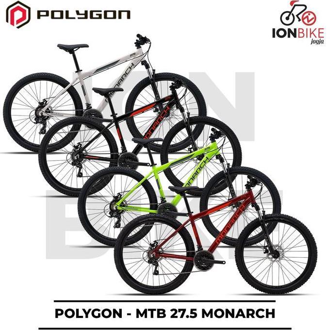 Terlaris Sepeda Mtb 27.5 Monarch By Polygon Alloy Frame Terbaru Gunung 7 Speed M3 M5 New 2025 Cleave