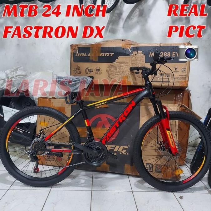 Terlaris Sepeda Gunung 24 Inch Mtb Fastron By Pacific Bike 21 Speed Dewasa Dan Anak Remaja Rem Cakra