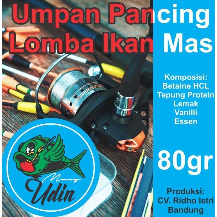 Umpan Mang Udin, Umpan Lomba Mancing Ikan Mas