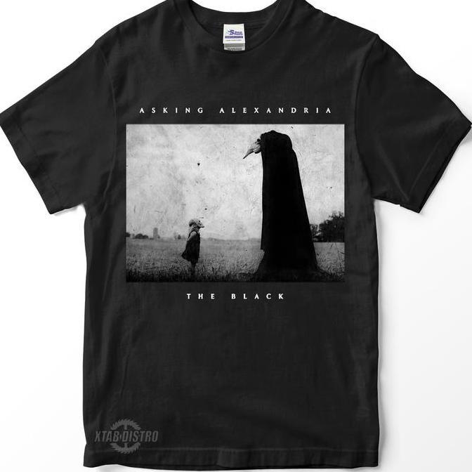 Kaos ASKING ALEXANDRIA The black Premium tshirt asking alexandria