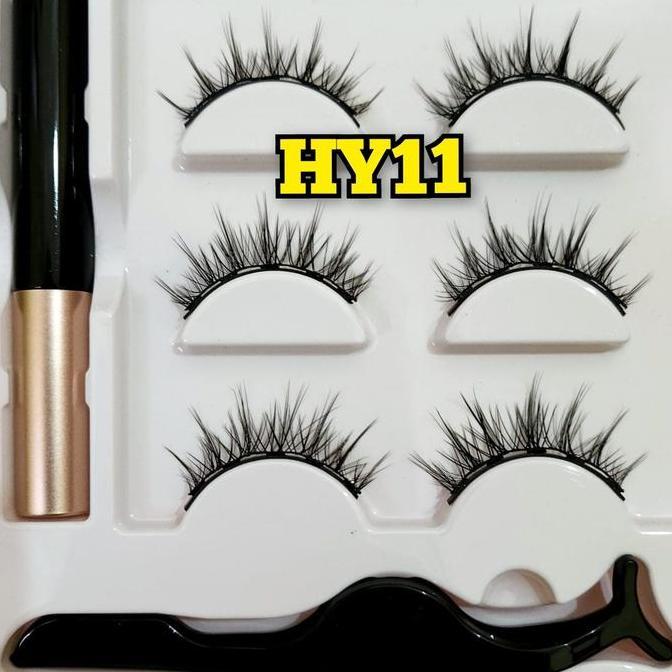 Bytwll- Bulu Mata Magnet Natural . Eyelash Magnetic . Bulu Mata Liquid Waterproof