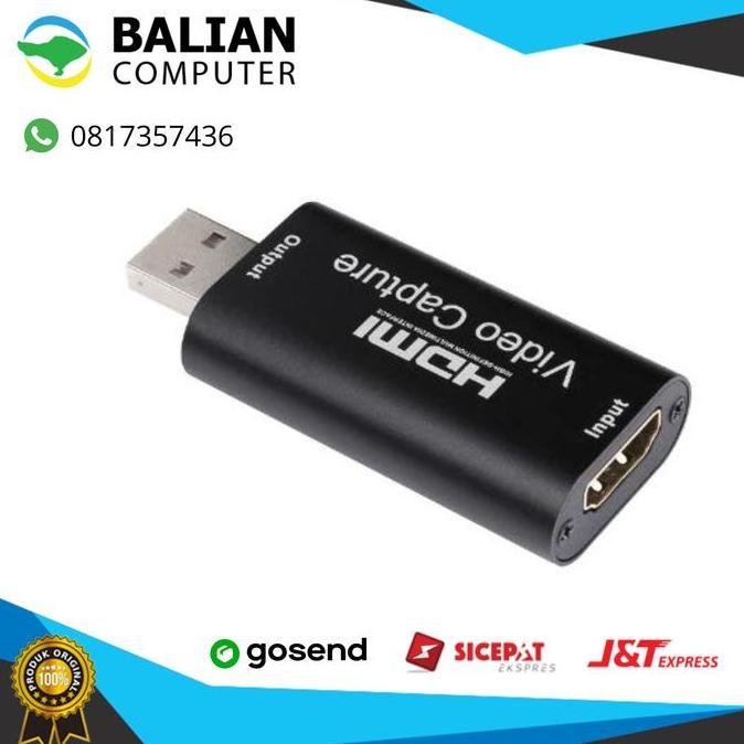 TERBARU - HDMI-VIDIO CAPTURE / USB-HDMI Video Capture