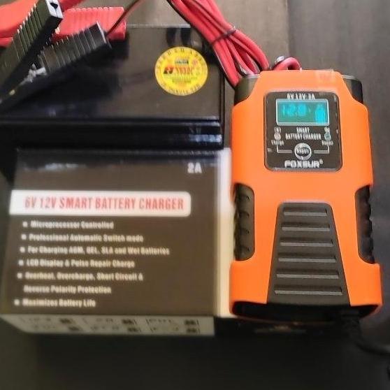 charger accu otomatis 6V&12V 2A