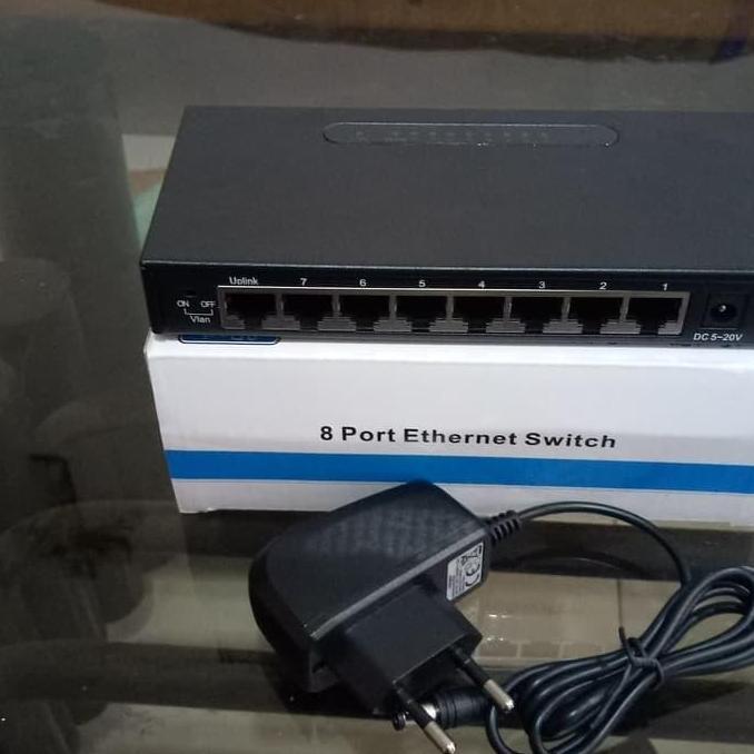 NEW Promo ethernet switch 8 port ethernet switch vlan static port