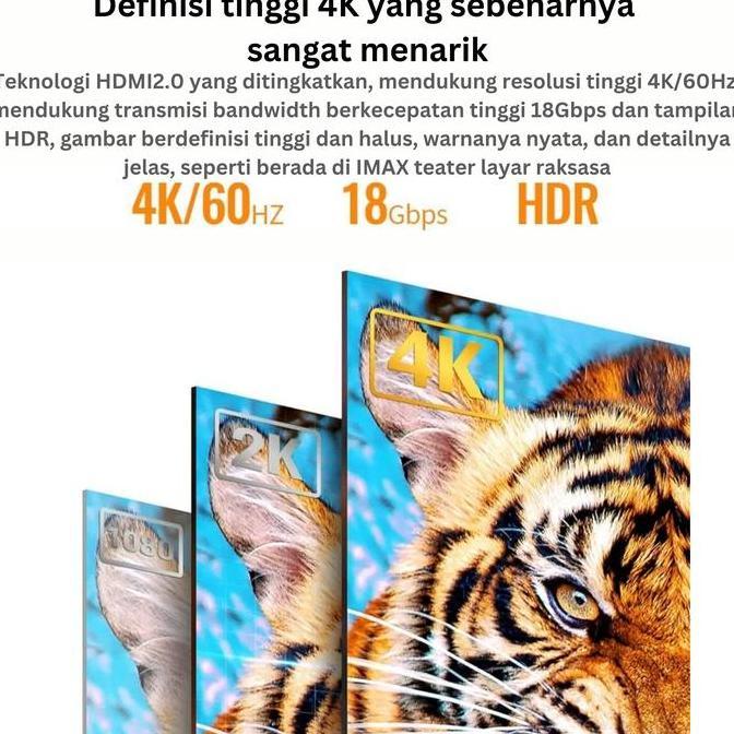 DB23 >> Kabel Hdmi to Hdmi 10m / 15m / 20M V1.4 Laptop Ke Tv Ke DVR CCTV  Ke Monitor Komputer panjan