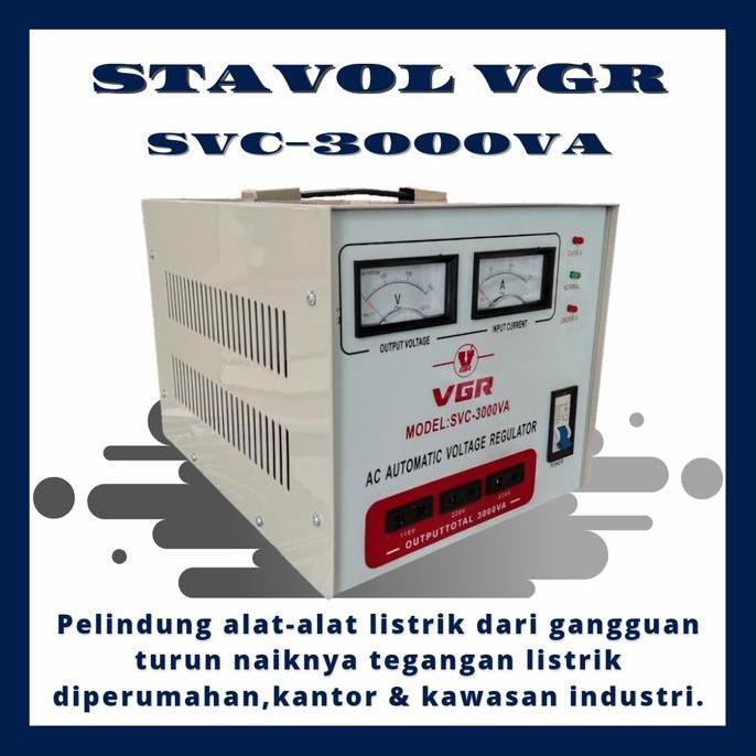 Stavolt VGR SVC-3000VA - Stabilizer listrik 3000watt