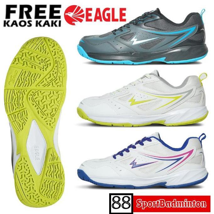 TERMURAH - Eagle ODYSSEY Badminton Shoes - Sepatu Badminton Original Eagle