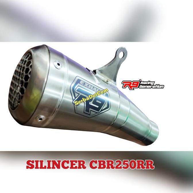 Promo KNALPOT R9 GP TITANIUM SS STAINLESS NINJA 250 Fi NEW OLD  R25 MT25 CBR 250RR CBR 250 RR ORIGIN