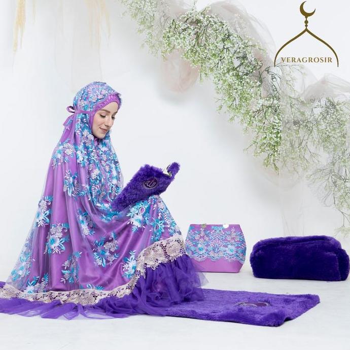 Miliki Paket Seserahan Mukena Brukat Pengantin Sajadah Travel Alquran Bulu