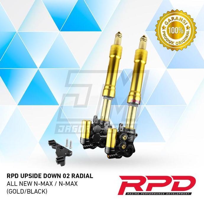 Promo Shock Depan RPD Upside Down Gen 2 All New Nmax/Nmax Diskon