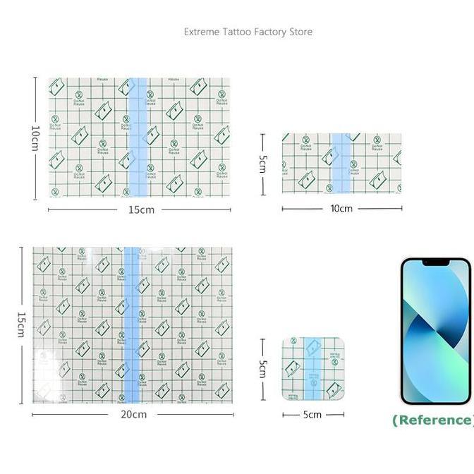 COLOWY Plester Transparan/Plester Film PU/Plester Multifungsi/Plester Luka Anti Air Tape /Plester Me