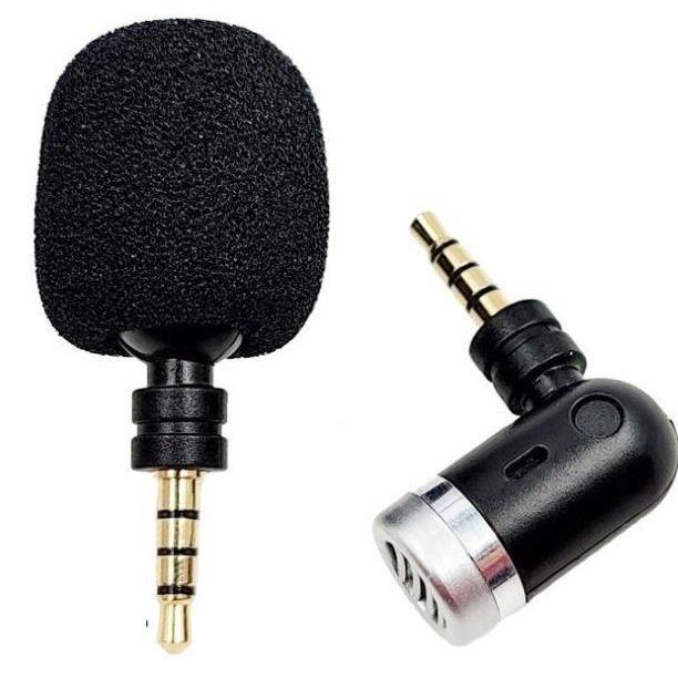 PUPYLO Microphone Kecil Tekuk Dimensi 48mm Omni Direction Jack 3,5 ; 4 Pole