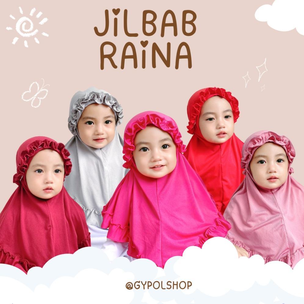 Limited Desmonda Jilbab Anak Bayi  Raina Kriwil 0-3 Th/Hijab Baby Jilbab Anak Hijab Bayi Kerudung An