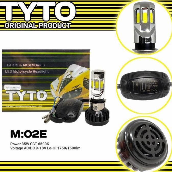 Lampu Led Tyto 6 Sisi H6 Motor Bebek H4 Vixion Byson Pendingin Kipas Allshop