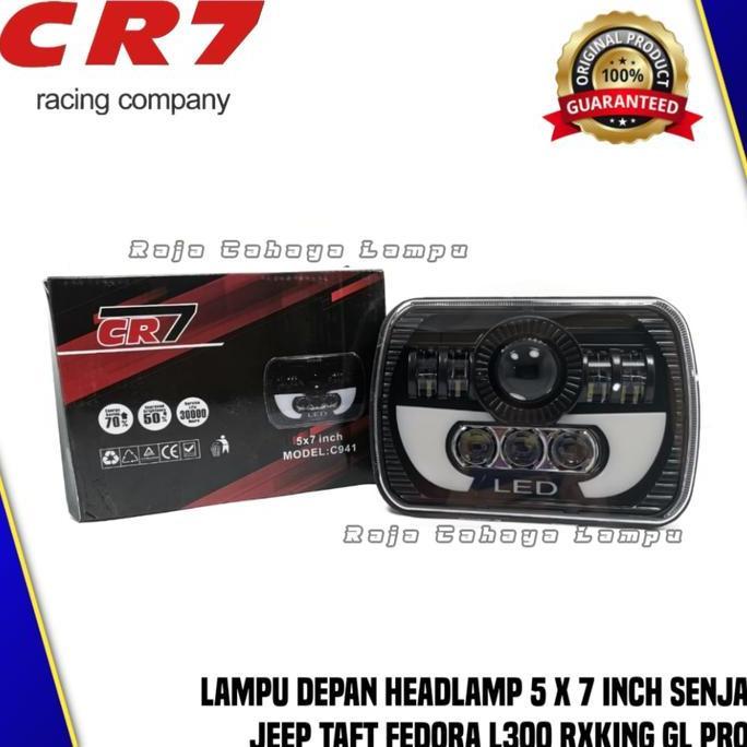 Lampu Depan Headlamp 7 Inch 8 Led Headlamp 5X7 Inch Led Kotak L300 Mobil Motor Allshop