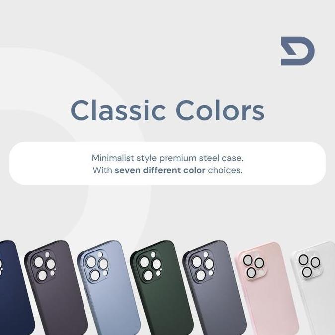 Case iPhone 11 12 13 14 Pro Max Matte Lens Protector Casing ProSteel