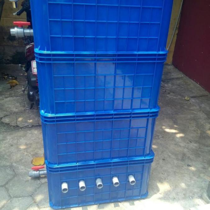 Filter kolam / Trickle filter ukuran jumbo 4 susun