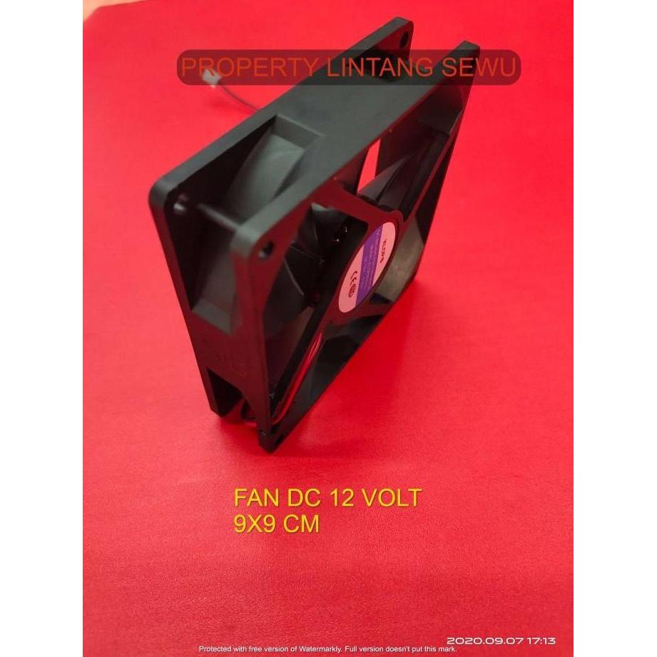 FAN KIPAS DC 12V 9X9CM fan kipas dc 12 v 9 x 9cm