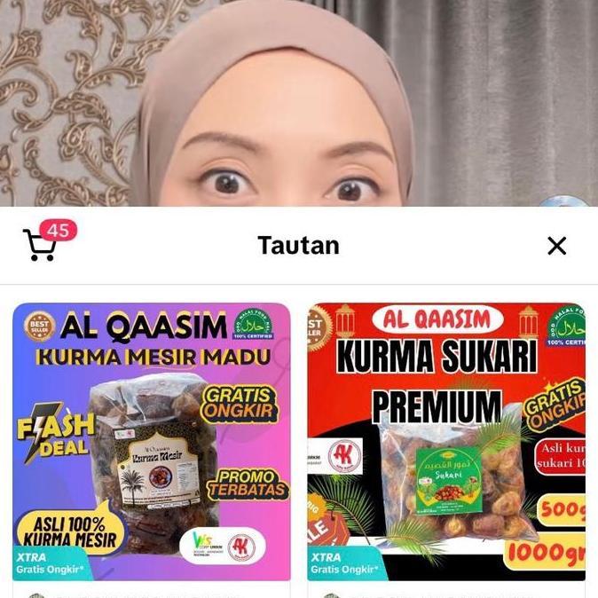 KURMA MESIR PREMIUM 1 KG KURMA MESIR MADU 1KG KURMA MESIR 1KG