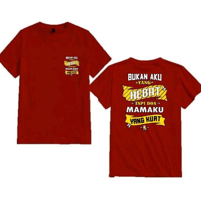 AV19 - baju anak kata kata sablon depan belakang Fashion
