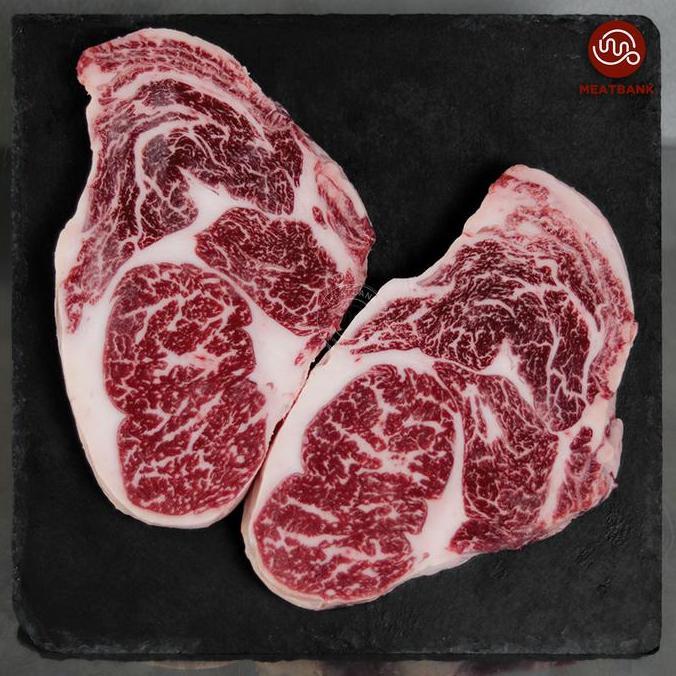 MEATBANK RIBEYE WAGYU MB9 Daging Sapi Aussie Beef Steak Rib Eye MB 9