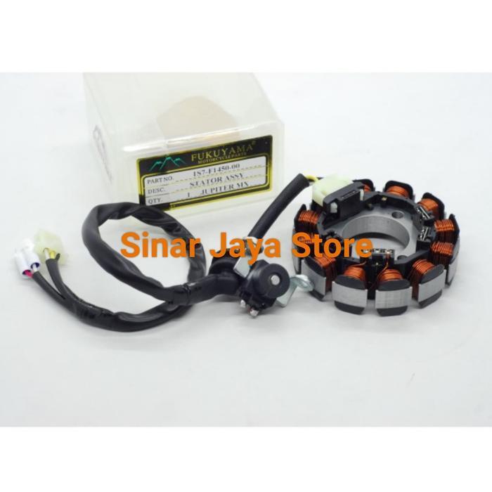 Spull Komplit / Stator Assy Jupiter Mx + Pulser Fukuyama Original Dan Terpercaya