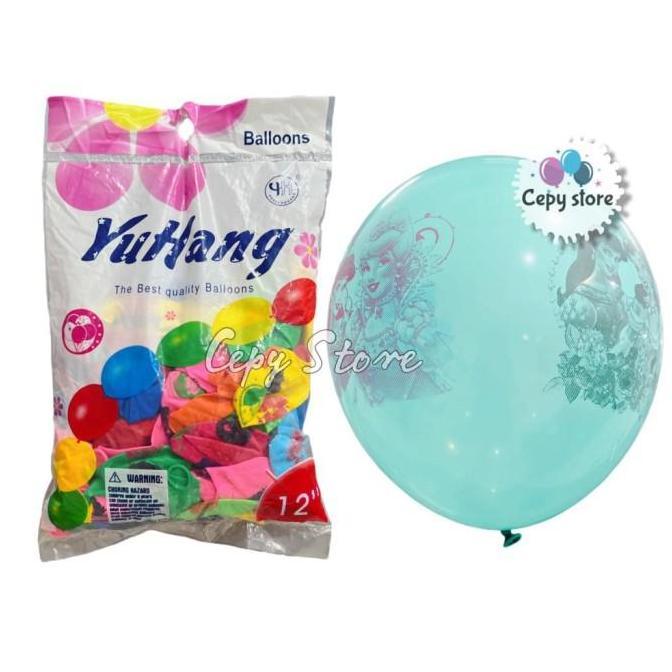 Disiniaja- Balon Latex / Balon Latex Aneka Karakter Isi 100 Pcs