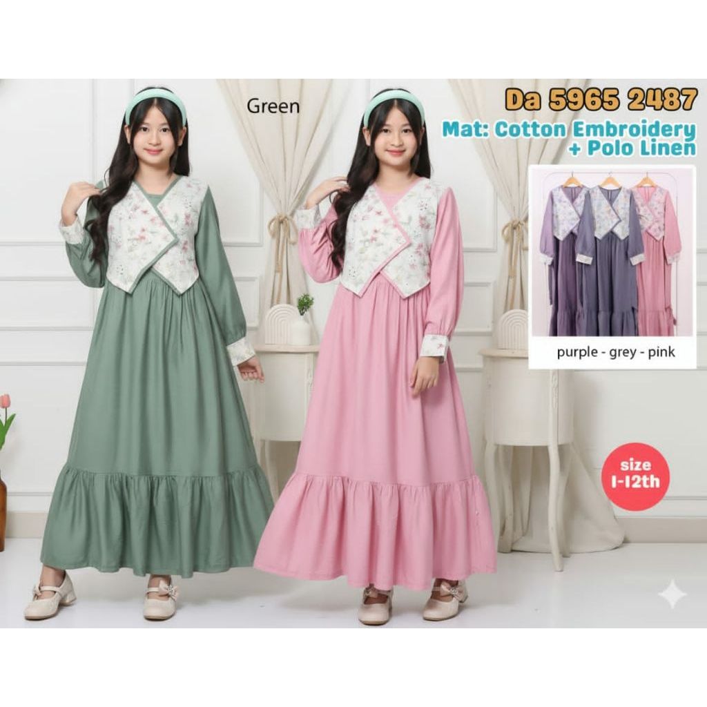 gamis anak terbaru TEDDY BEAR