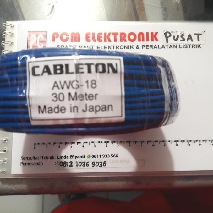 Promo kabel awg-18 30meter kabel awg 18 awg18 Diskon