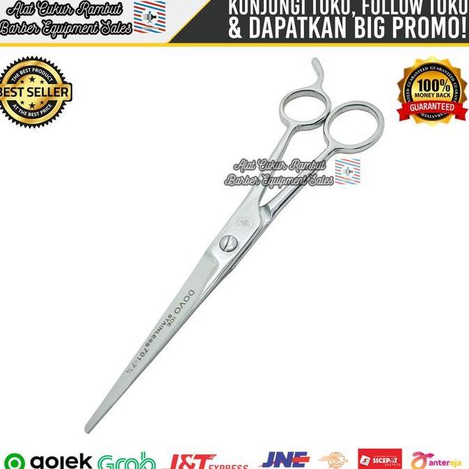 Gunting Potong Dan Sasak Set Dovo Ice Tempered Untuk Pangkas Rambut