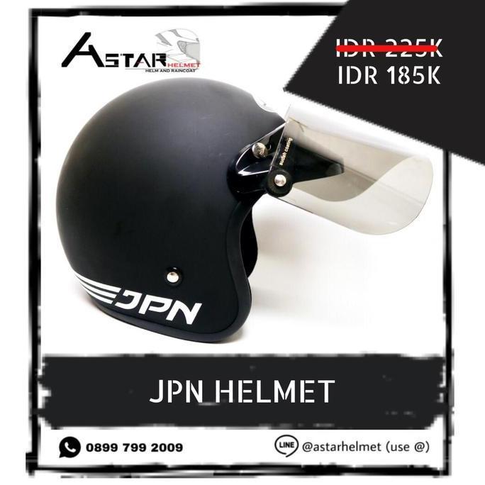 HELM BOGO DATAR JPN POLOS SNI ORIGINAL
