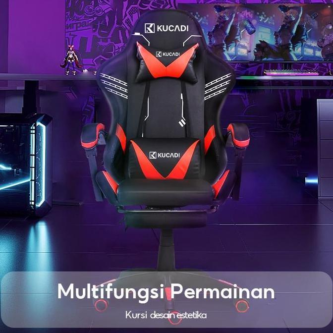 Terlaris Termurah!! Kuca Kursi Gaming Murah / Kursi Gamers / Gaming Chair / Kursi Gamer [ Garansi Li