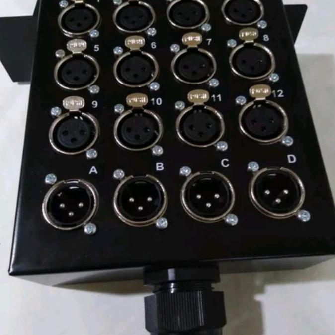 Promo BOX SNAKE Kabel 16 CH STX BS-16 Channel Junction Plus Jack Diskon