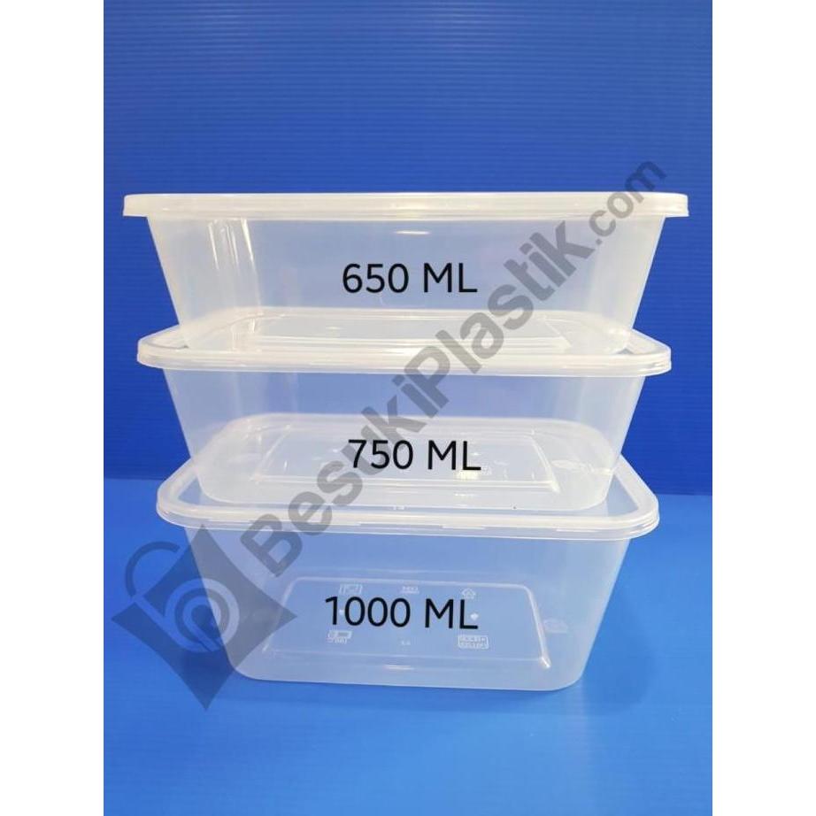 Thinwall 750ml / Box 750ml/ Kotak Microwave 750ml