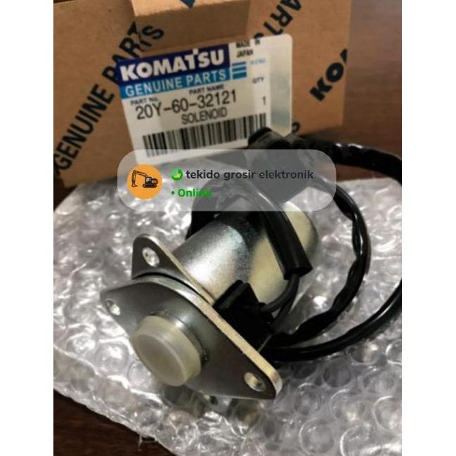 Promo Selenoid valve 20Y-60-32121 20Y 60 32121 komatsu PC200 PC300 Diskon
