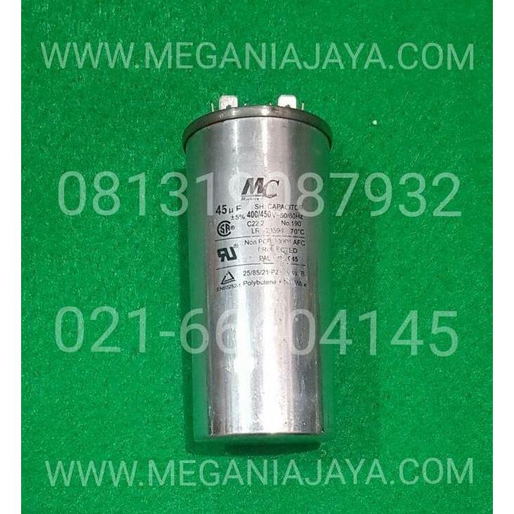 Promo CAPASITOR MC 45 UF / KAPASITOR MC 45 UF Diskon