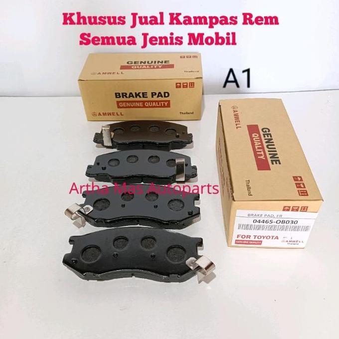 DV377 >> KAMPAS REM DEPAN KIJANG KAPSUL 7K EFI2000 KRISTA BRAKE PAD KIJANG KAPSUL 7K EFI 2000 KRISTA