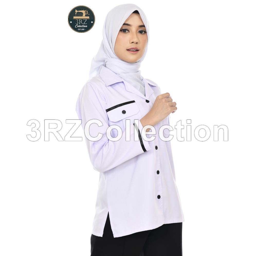 TERKINI Baju Dinas Putih Pns Wanita Kemeja PDH Putih PNS Cewek Kemeja Putih PNS Wanita Baju Putih PN