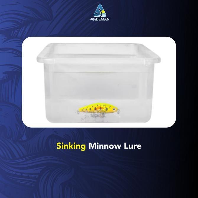 ULTRACAST MINNOW SLOW SINKING MINNOW LURE UMPAN PANCING UL ULTRALIGHT CASTING MINNOW 5.2 GRAM 5.2 CM