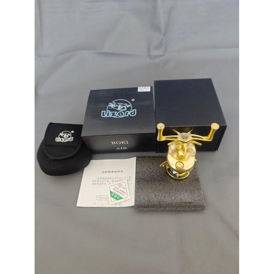 OCARA COWFISH Reel LIZARD BOKI AIR BFS Handle Kiri PRO GOLD