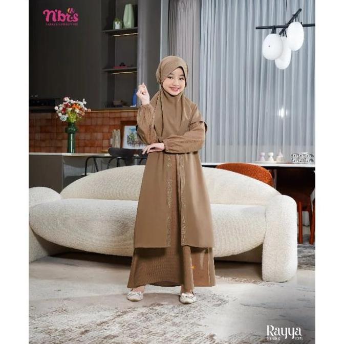 Nibras Kiara Gamis Anak Rayya Series Terbaru