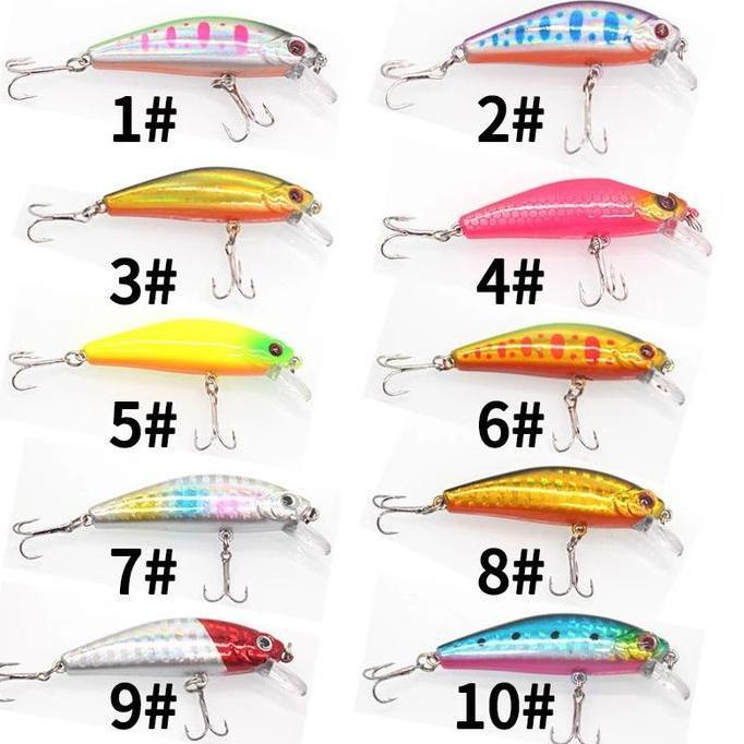 umpan minnow replika agile 7,5 cm 10 gr