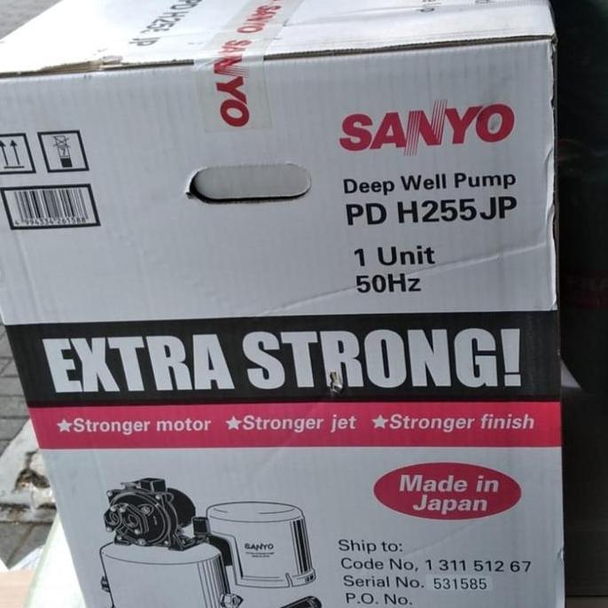 Pompa Jet Pump Sanyo PDH255JP / Pompa Jet Pump Sanyo 250watt (JAPAN) ready