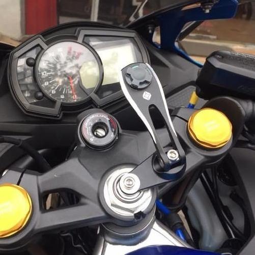 Paket Phone Holder Gantungan Hp Gps X Guard Kawasaki Zx25R Zx-25R Baru